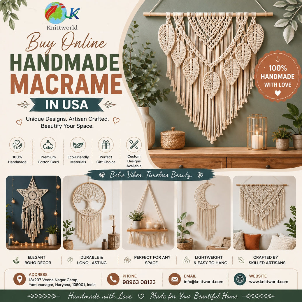 Buy Online Handmade Macrame in USA