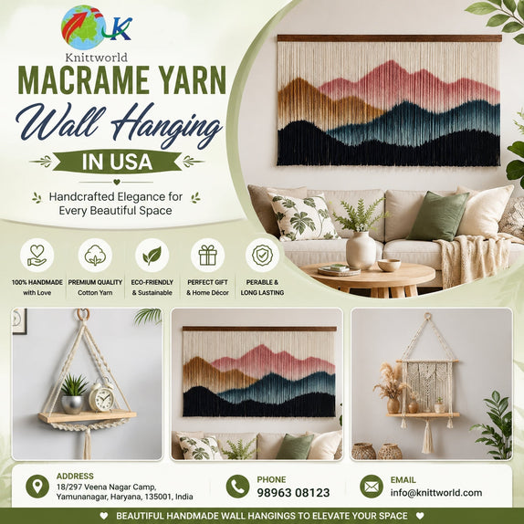 Large Boho Wall Decor in USA