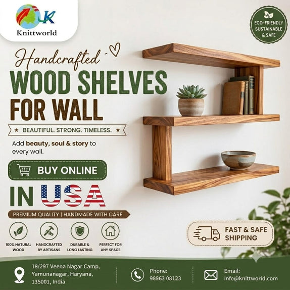 Wood Shelves for Wall in Usa