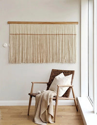 Macrame, Modern Art wall hanging Decorate - Wall Art, Dip Dye Art Tapestry, Large Bohemian Home Wall Décor