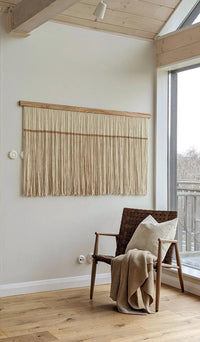 Macrame, Modern Art wall hanging Decorate - Wall Art, Dip Dye Art Tapestry, Large Bohemian Home Wall Décor