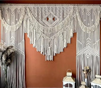 Macrame, Backdrop - Wall Art, Tapestry, Large Bohemian Home Wall Décor