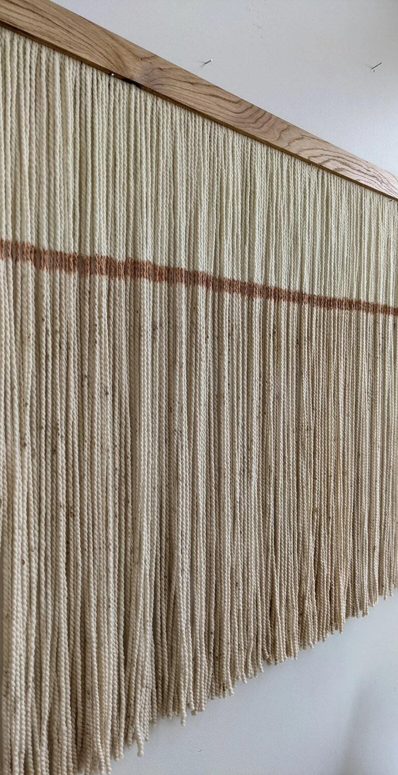 Macrame, Modern Art wall hanging Decorate - Wall Art, Dip Dye Art Tapestry, Large Bohemian Home Wall Décor