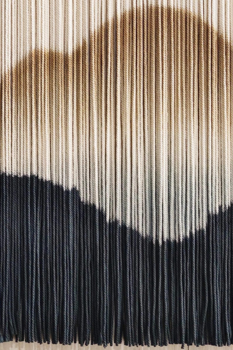 Macrame, Modern Art Wedding, Backdrop - Wall Art, Dip Dye Art Tapestry, Large Bohemian Home Wall Décor