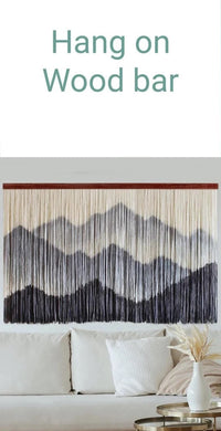 Tapestry mountain art and boho wall decor for bedroom styling